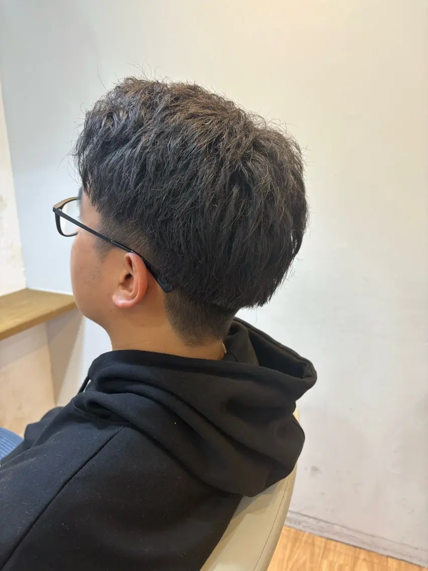 メンズ カット 韓国ヘアー🇰🇷 MIWAのヘアスタイル