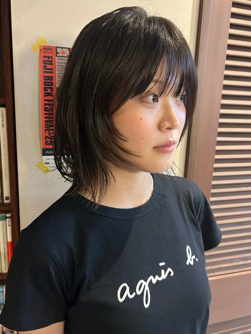 ショート カット トリートメント Masaki レイヤーカットのヘアスタイル