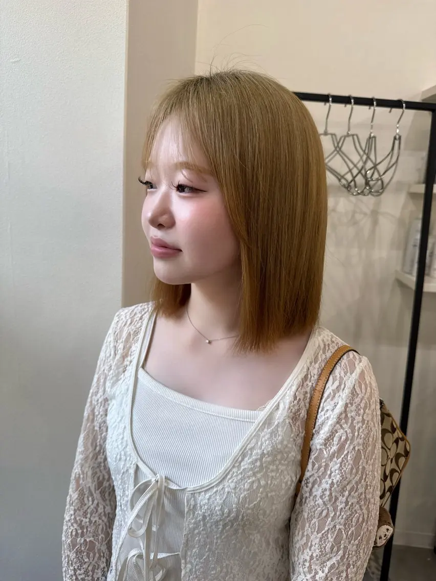 ミディアム トリートメント LA KING soraのヘアスタイル