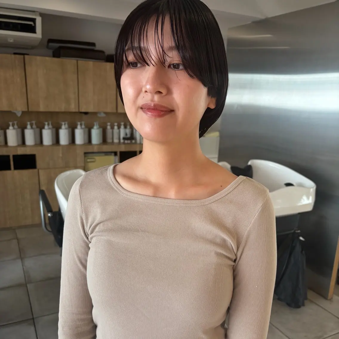 ショート rin 京都美容室のヘアスタイル
