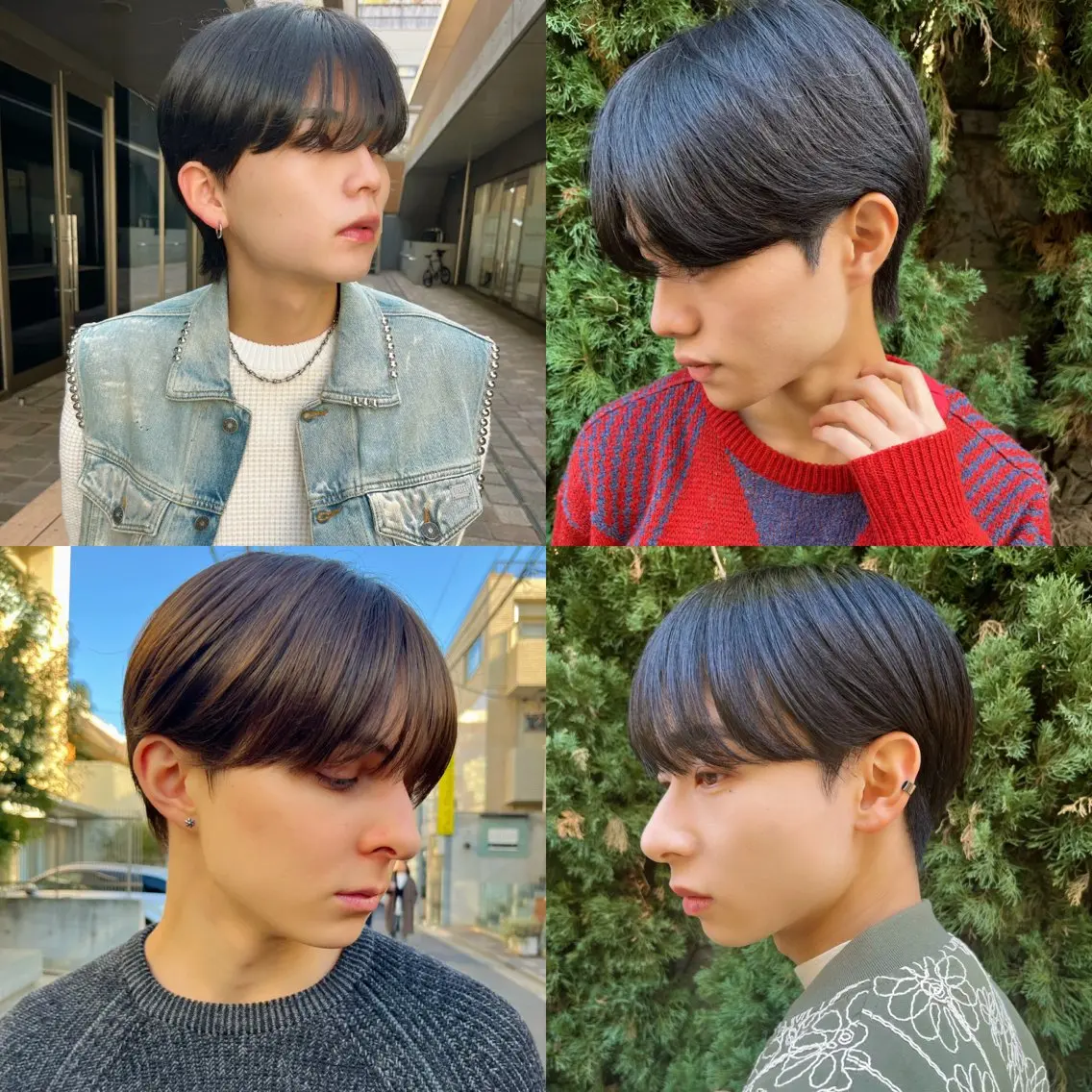 ショート メンズ メンズ🍃ナチュラル 韓国風ヘアRENのヘアスタイル