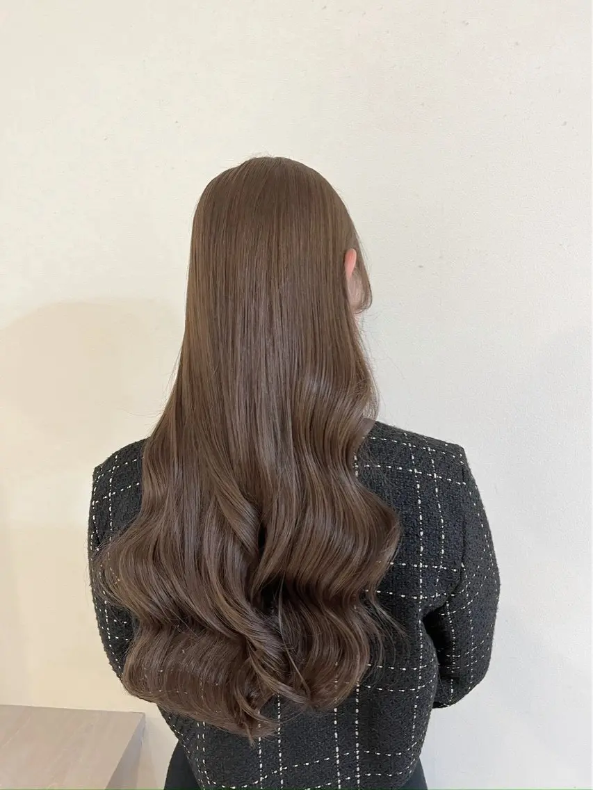 ロング カット ヘアカラー トリートメント ioe竹原 祐樹のヘアスタイル