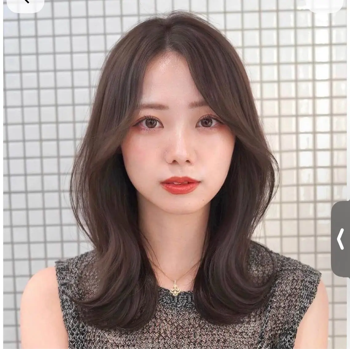 ミディアム 中沢 勇一のヘアスタイル