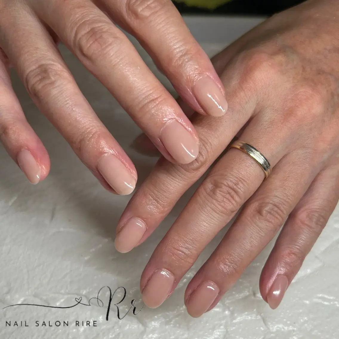 ミディアム ハンドネイル nail salon 【Rire】のネイルデザイン