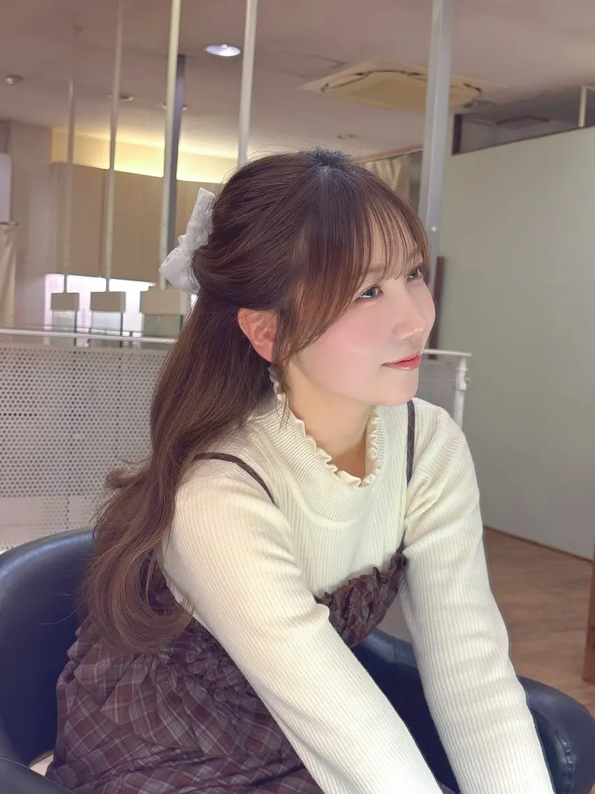 ロング カラー ブラウンカラー ⭐️モデル募集中⭐️ 大宮 涼のヘアスタイル