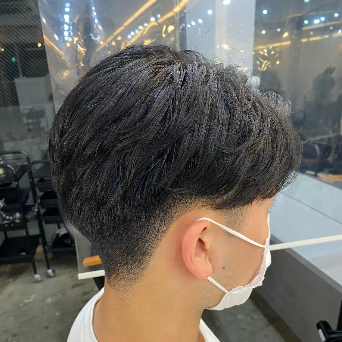 パーマ メンズ メンズパーマ ニュアンスパーマ カット パーマ ✂韓国レイヤー 🦋みやび🪽のヘアスタイル
