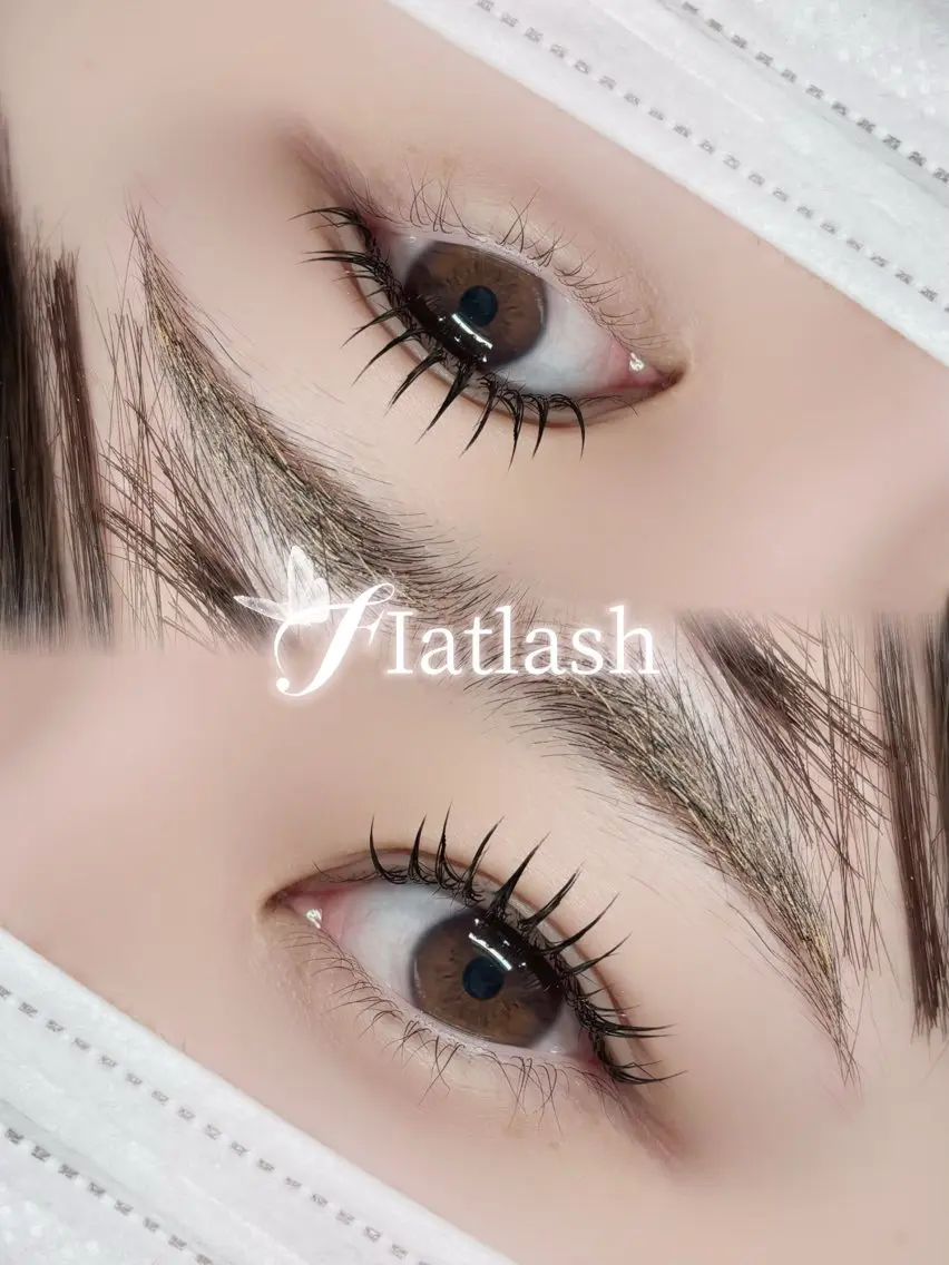 マツエク・マツパ フラットラッシュ Fericia 🎀ERIKAのマツエク・マツパデザイン