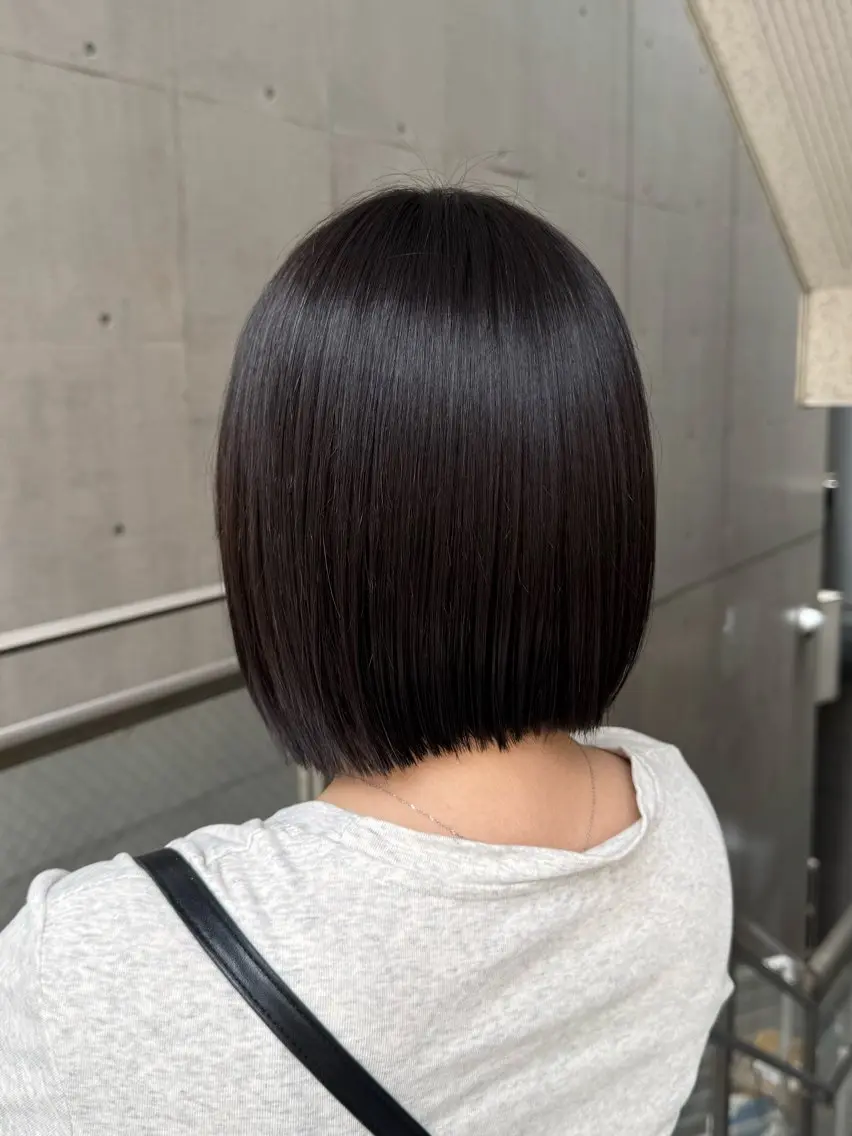 ミディアム ボブ カット 三浦 政和のヘアスタイル