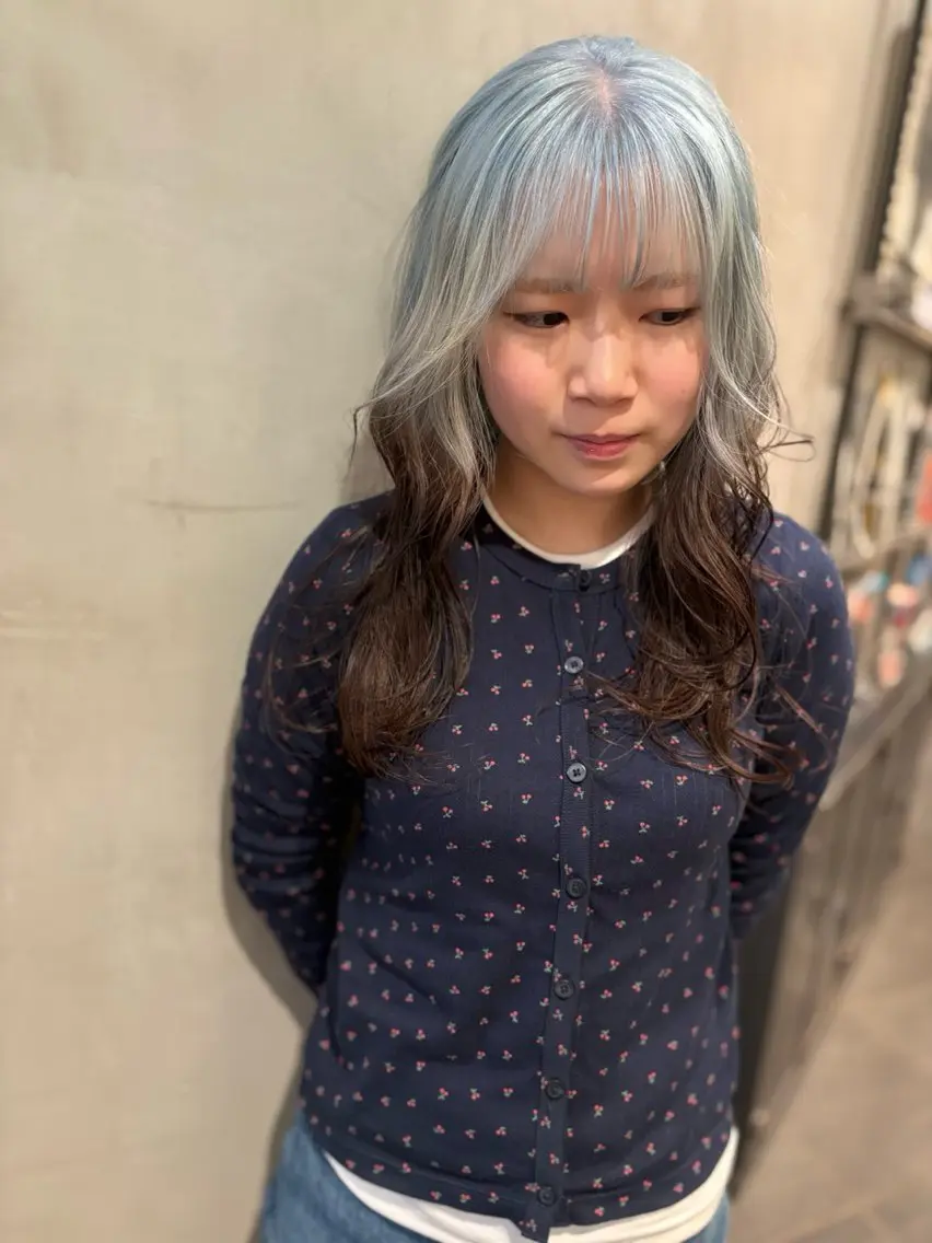 ロング カラー ヘアカラー トリートメント 優作 〜圧倒的信頼〜のヘアスタイル