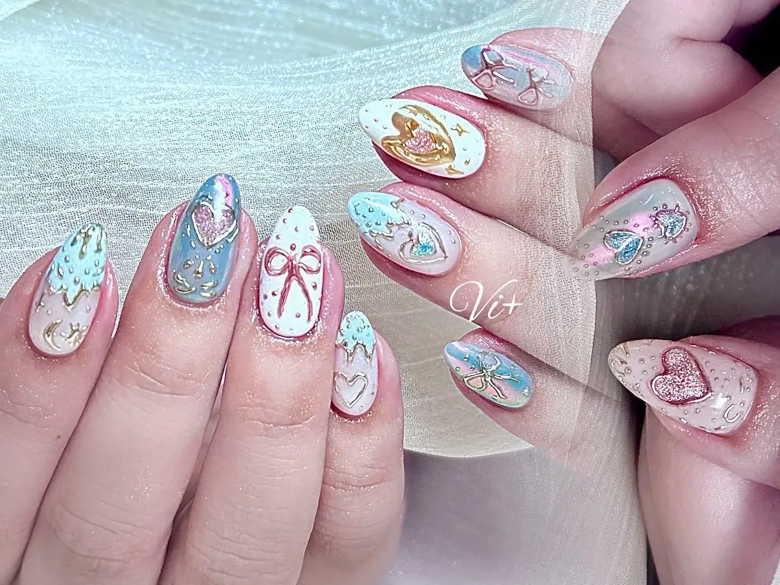 ネイル ハンドネイル ✨Nailsalon Vi+✨のネイルデザイン