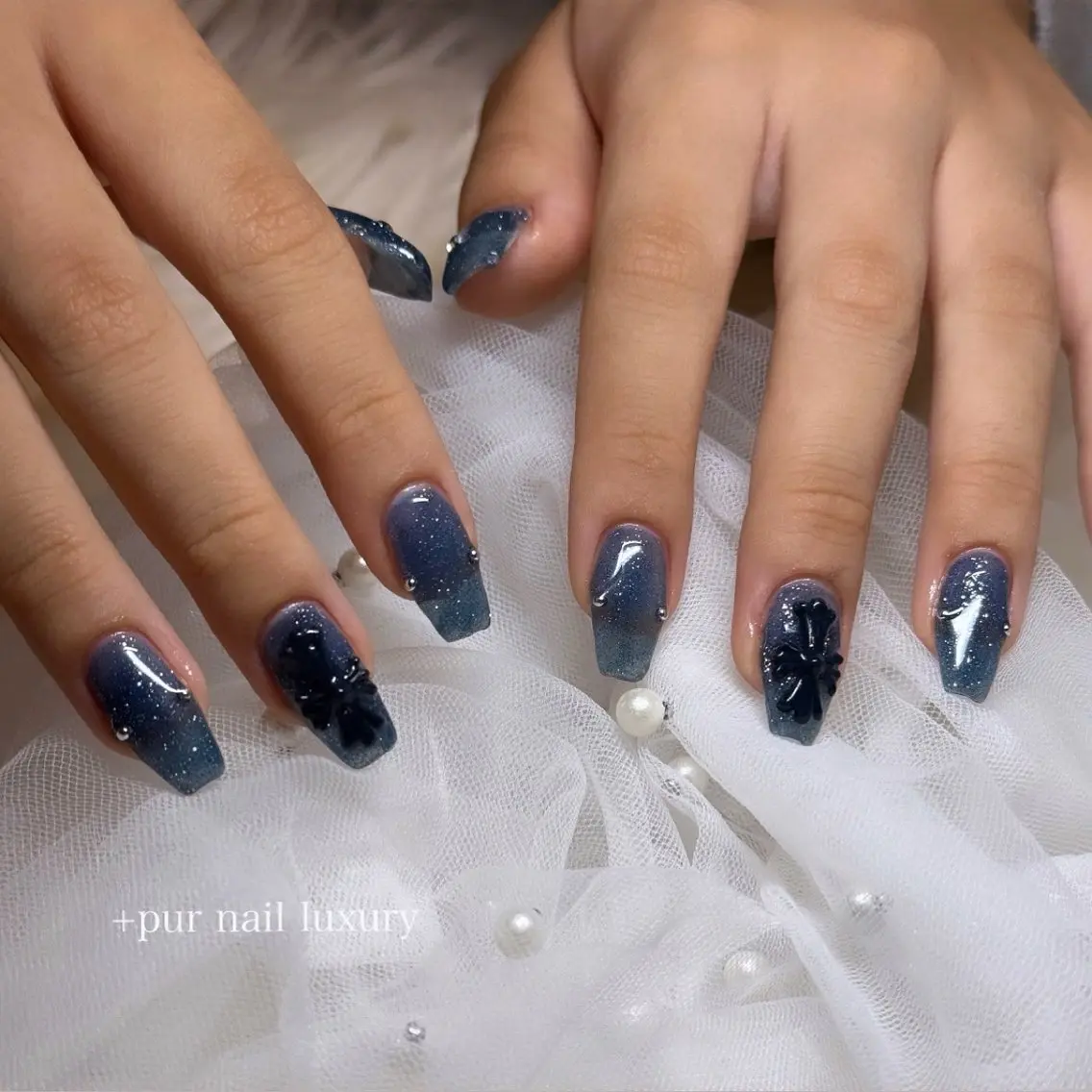 ネイル +pur  nail luxury店のネイルデザイン