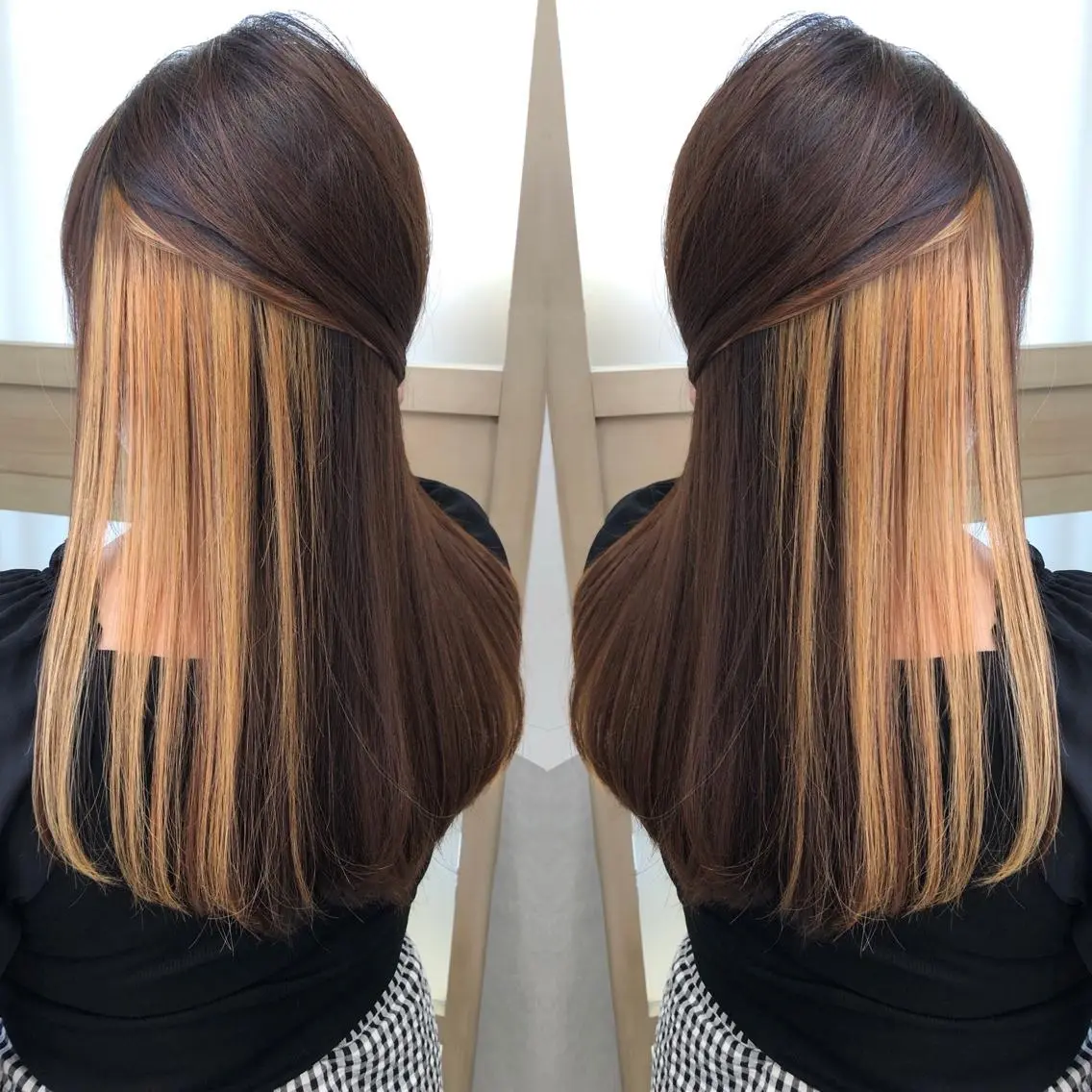 ロング 天野 涼のヘアスタイル