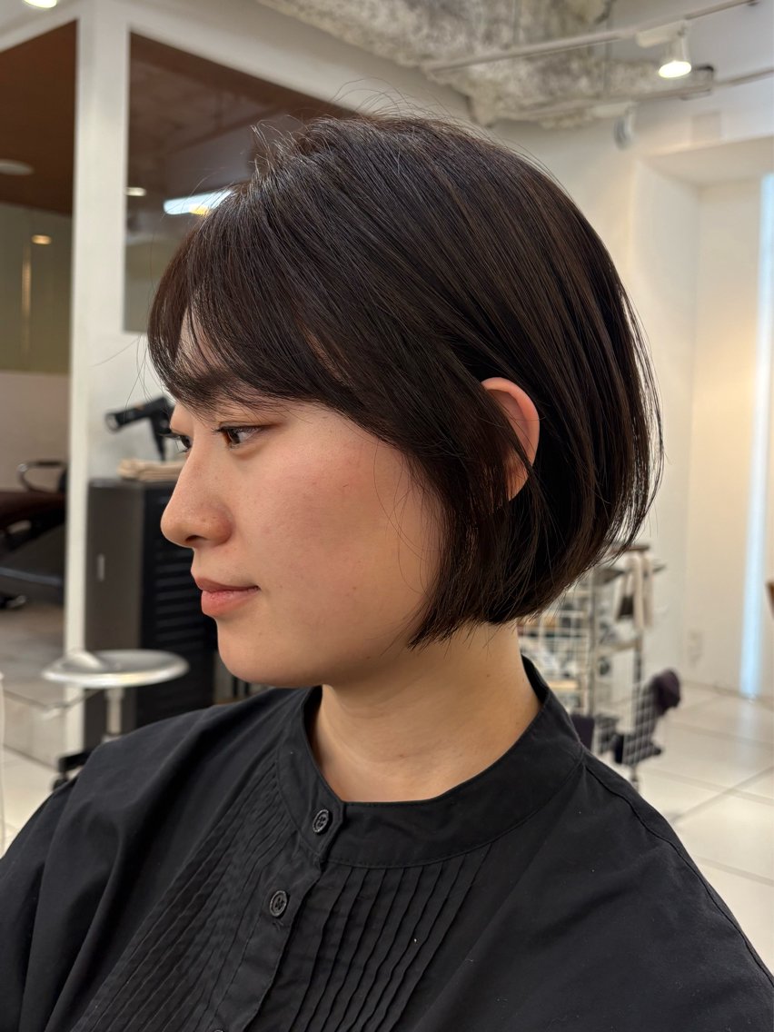 ショート たかしな けいなのヘアスタイル