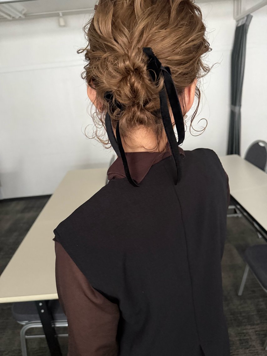 ミディアム ヘアアレンジ ボブ ヘアセット soelいずみ野🌱 高橋のヘアスタイル