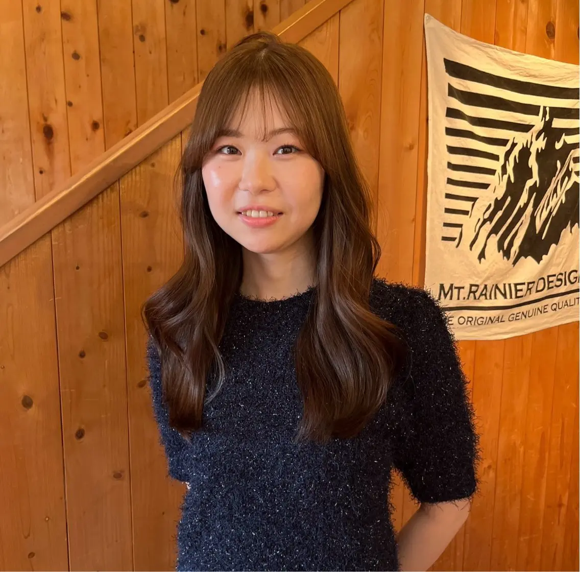 ロング レイヤーカット カット 藤田 ゆりなのヘアスタイル