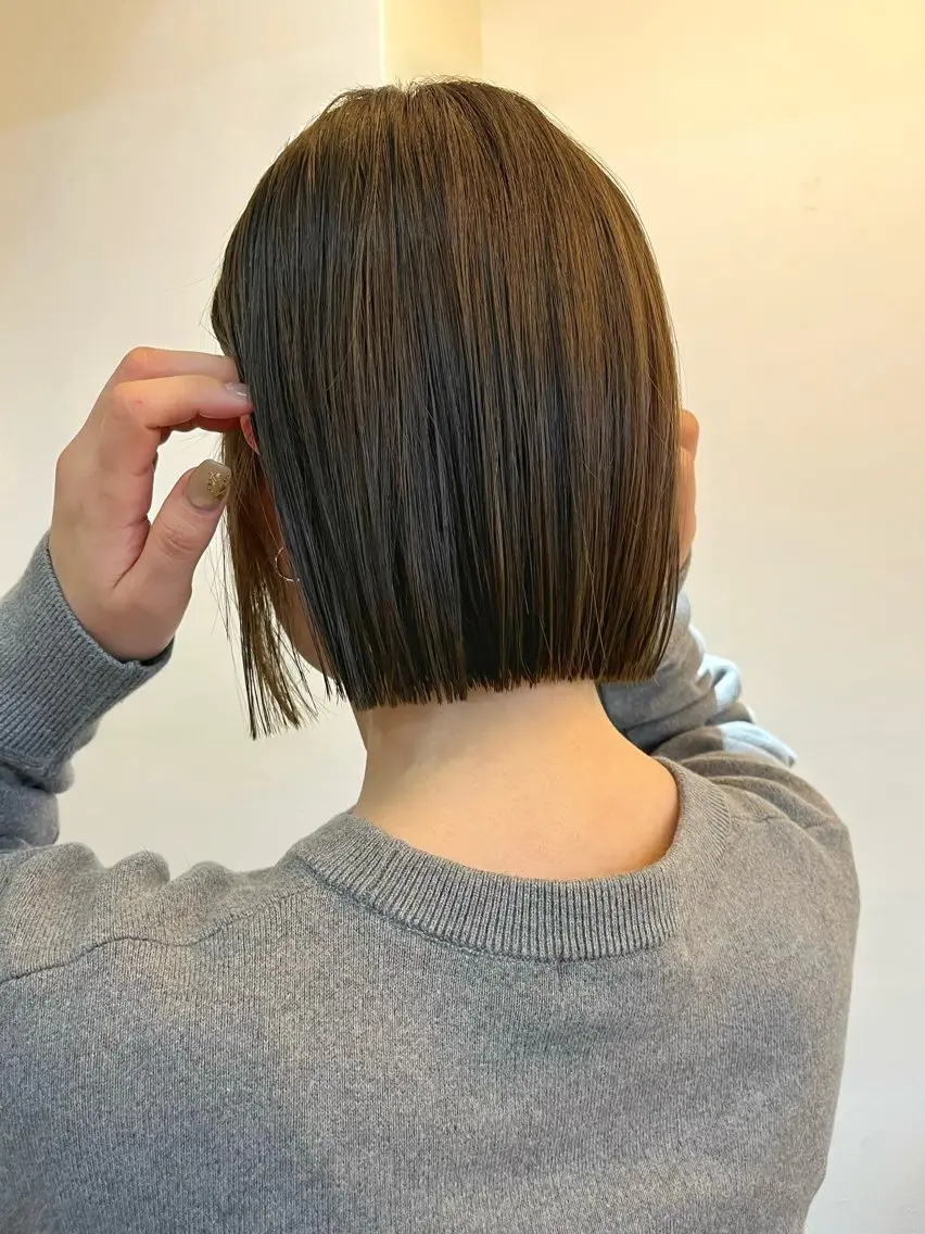 ショート カラー 加藤好/ボブ /レイヤー/暖色🧡のヘアスタイル