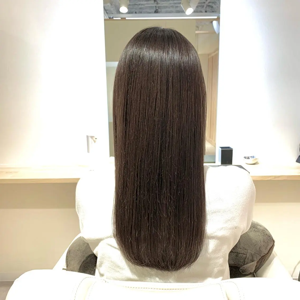 ロング カラー イルミナカラー 髪質改善 ロング トリートメント 酸熱トリートメント カット ヘアカラー トリートメント 🏆蔵前個室 美容院🏆　大川月央のヘアスタイル