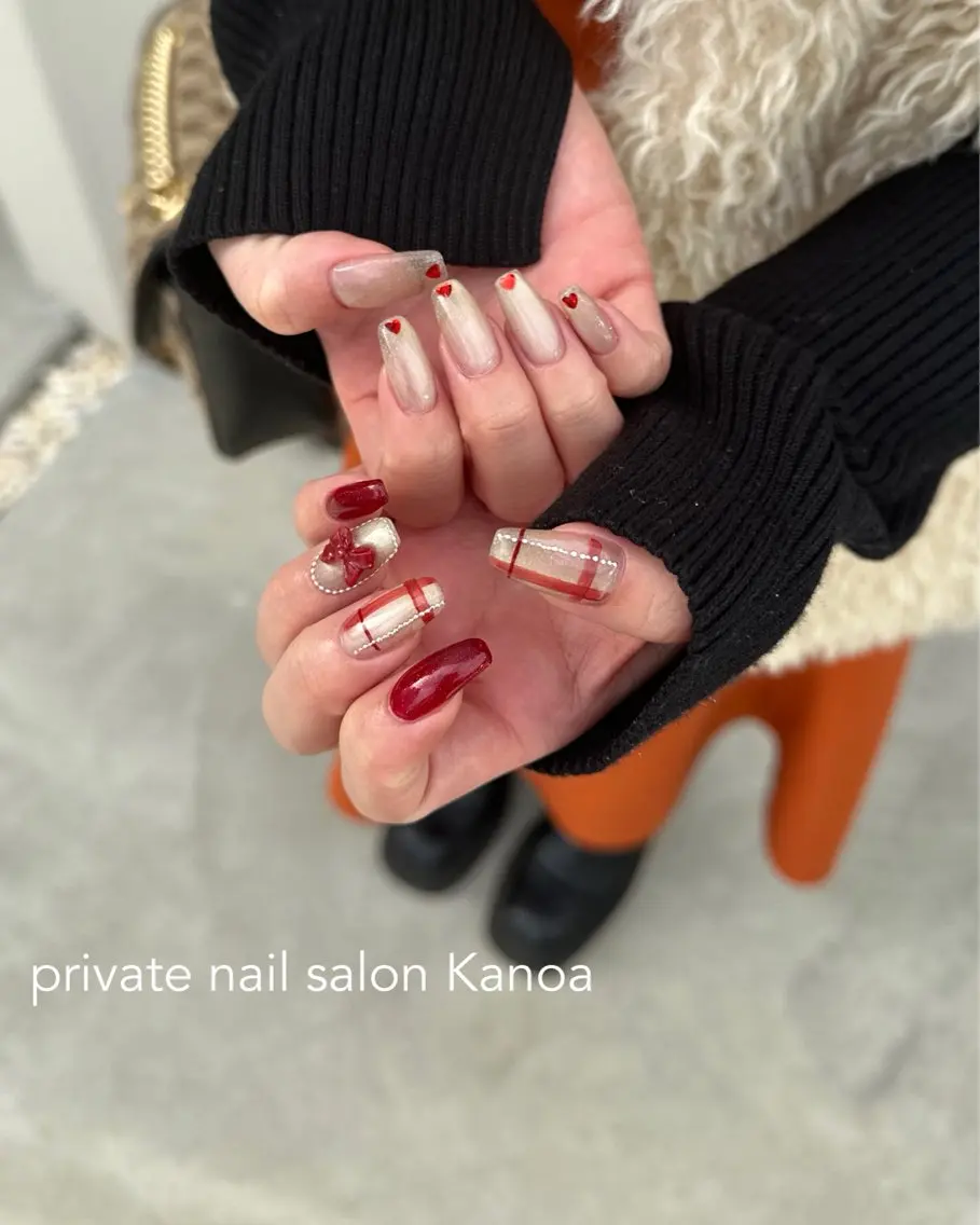 ネイル 持ち込み ハンドネイル megu_ kanoanailのネイルデザイン