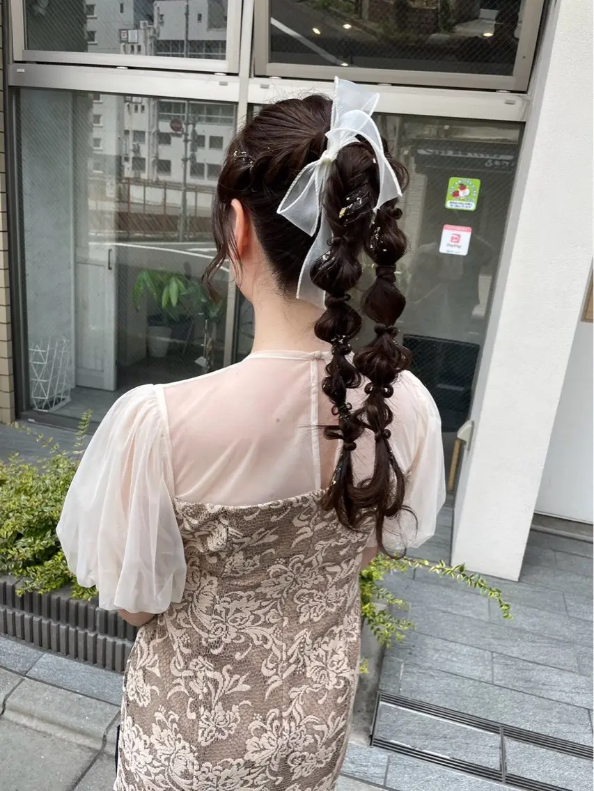 ヘアアレンジ 美髪× ヘアセット✨Araiのヘアスタイル