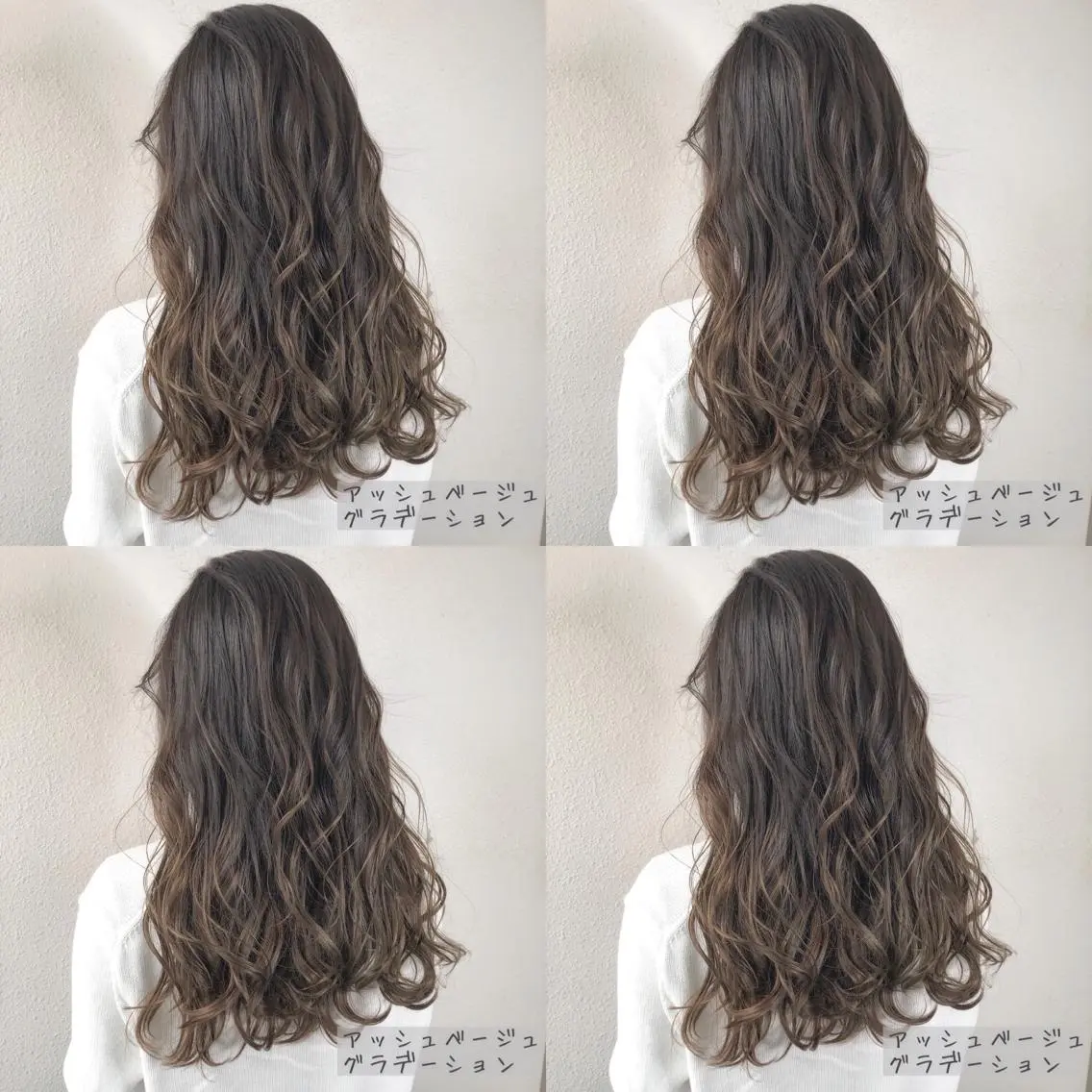セミロング カラー ブリーチ あさだ しゅうたろうのヘアスタイル