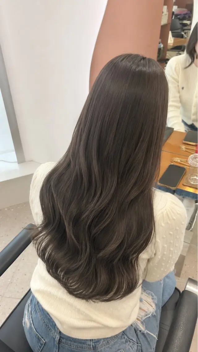 ロング ヘアカラー 梅田/茶屋町/ 髪質改善/🎀こゆずのヘアスタイル