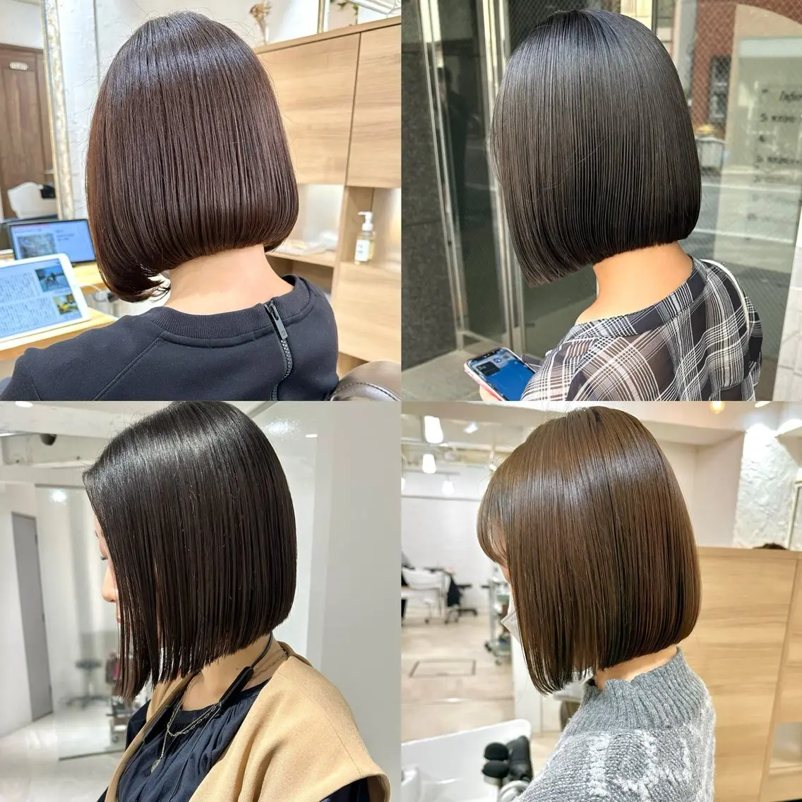 ショート カット 縮毛矯正 トリートメント 髪質改善 縮毛矯正/ レイヤー/銀座/本木のヘアスタイル
