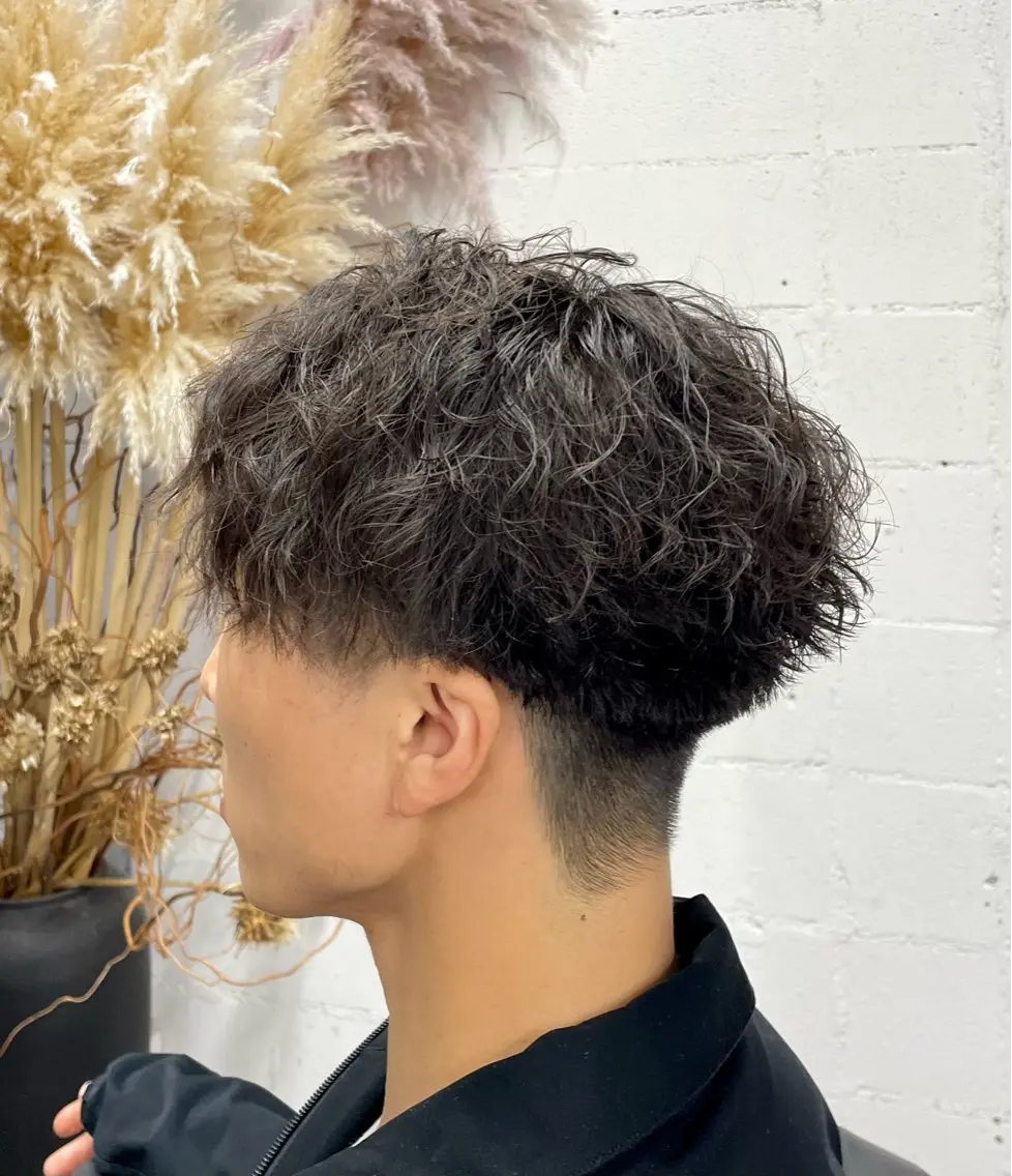 ショート パーマ ツイストパーマ いちかわ ことねのヘアスタイル