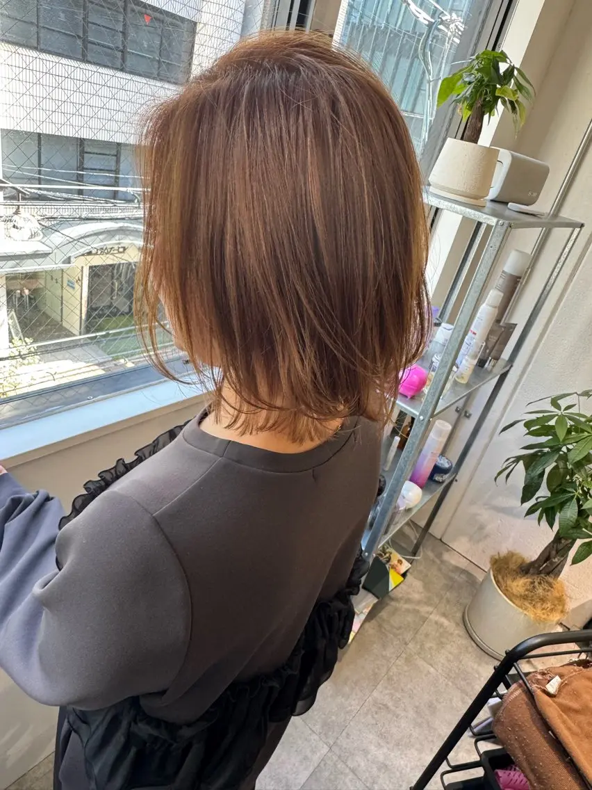 ショート カラー カット ヘッドスパ 夜23時まで予約🉑 reverieあきらのヘアスタイル