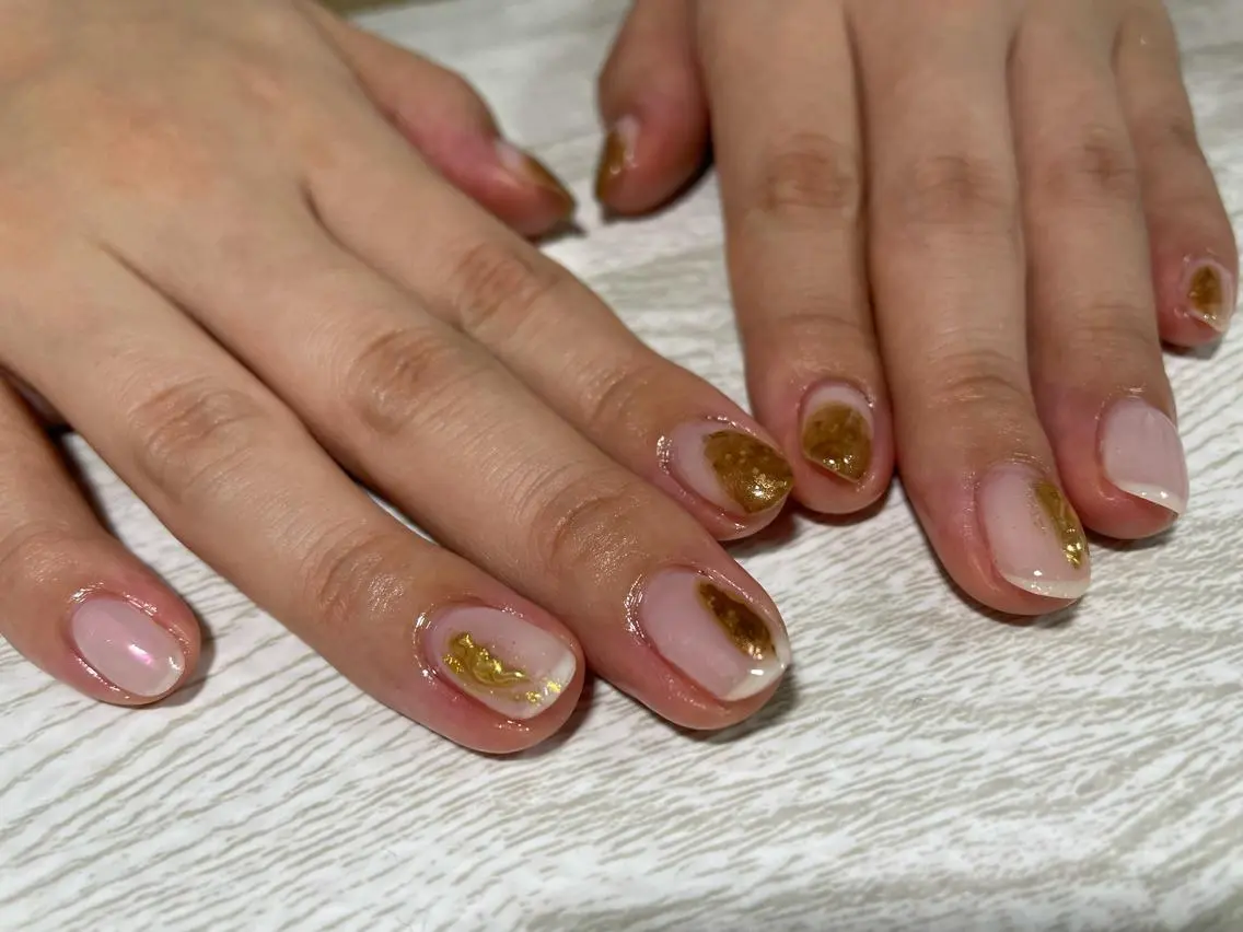 ネイル ハンドネイル Ulu Nail 🌱MOMOKAのネイルデザイン