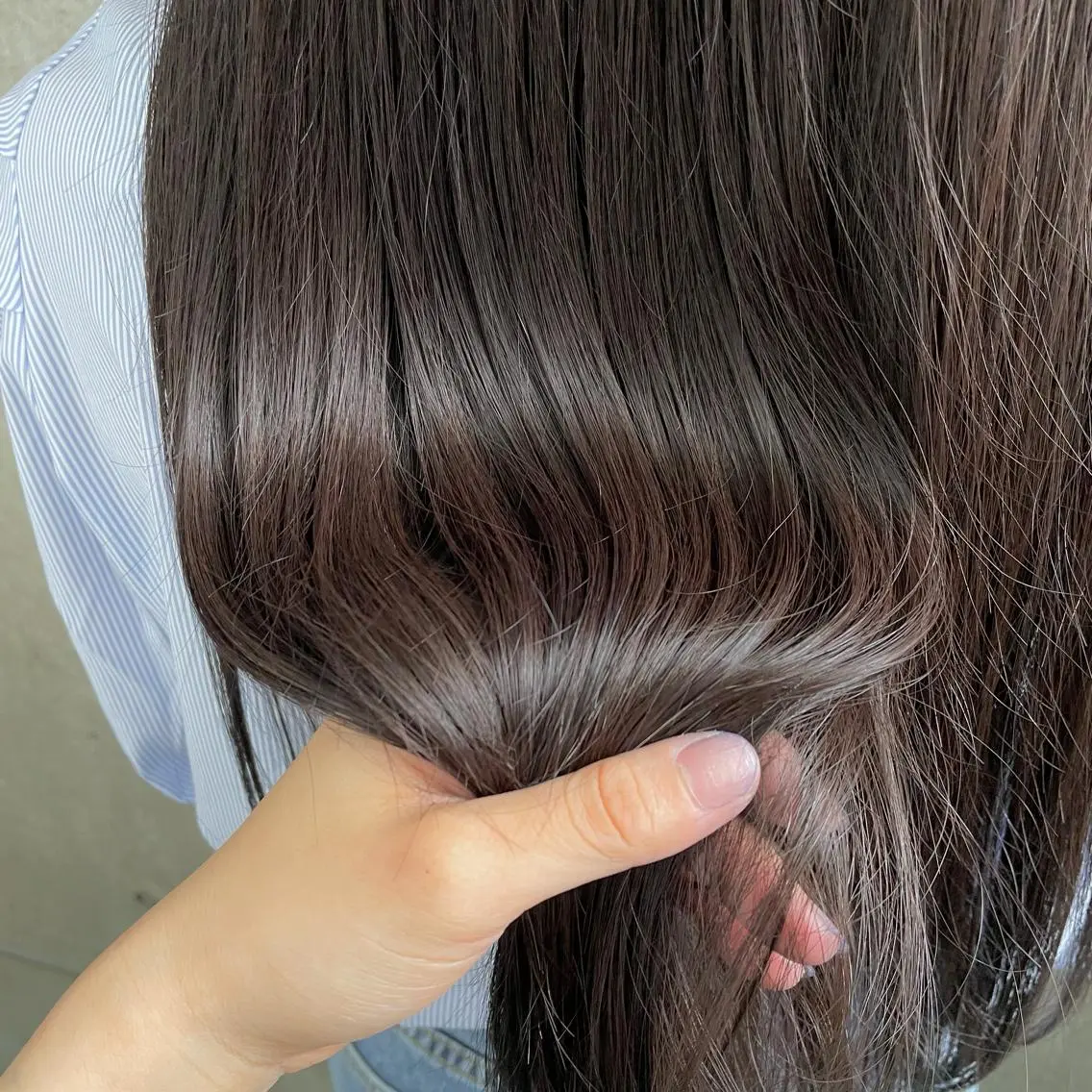 ロング カラー もりたみかこ 美容師お休み中のヘアスタイル