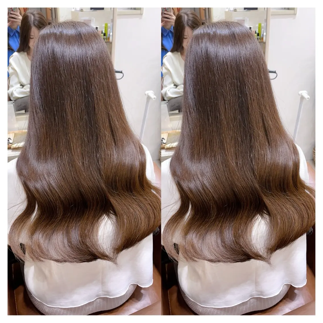 ロング カラー カット ヘアカラー トリートメント 村山 茉衣のヘアスタイル