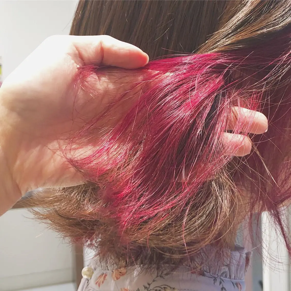 ミディアム sano sayakaのヘアスタイル