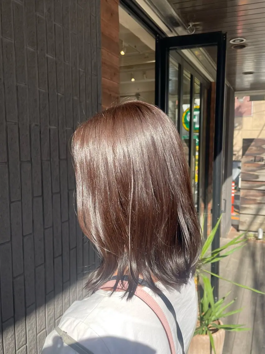 ミディアム カラー カット ヘアカラー このみ/髪質改善 /ヘアアレンジ🫧のヘアスタイル