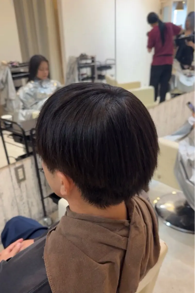 men’s 縮毛矯正+高級トリートメント✨の写真