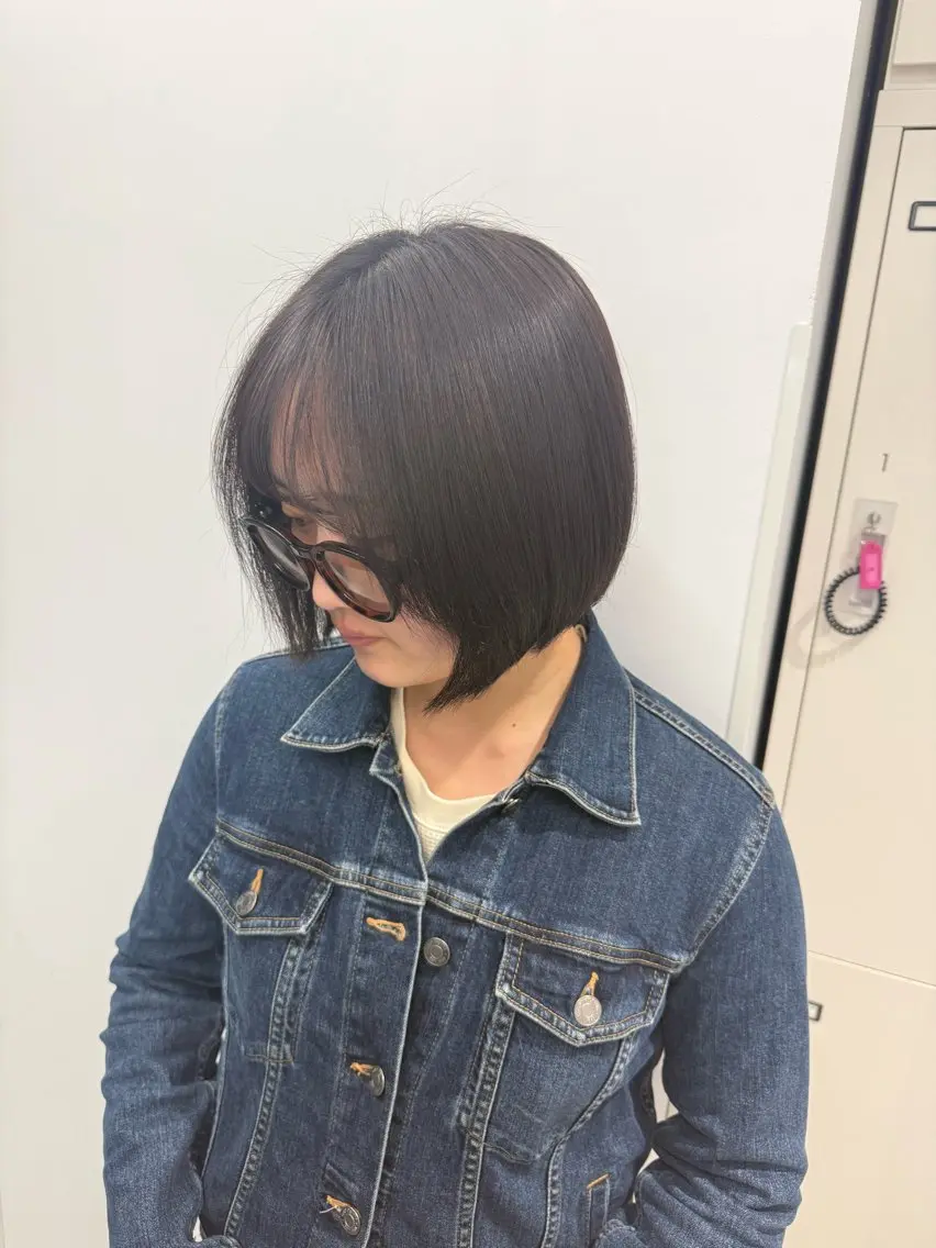 ミディアム ヘアカラー トリートメント 🎀藤沢ハイトーン ららのヘアスタイル
