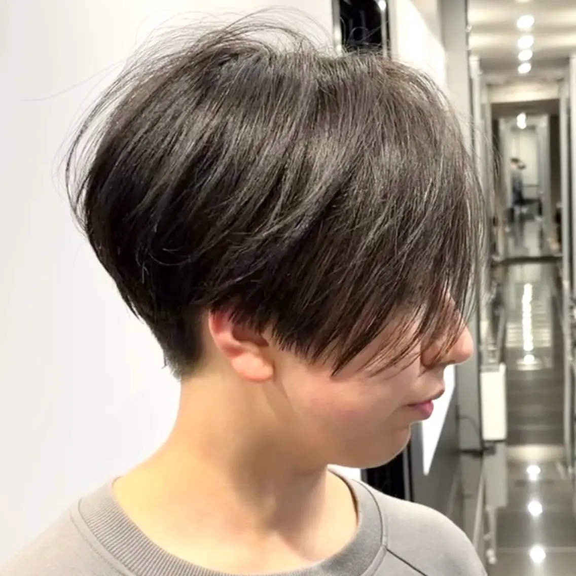 ショート ハンサムショート ショートヘア short hair design上八木店のヘアスタイル