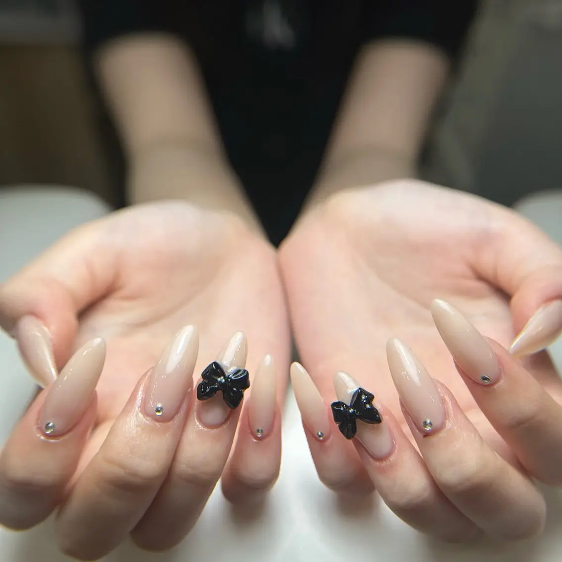 ネイル フレンチネイル グラデーション 韓国ネイル マグネットネイル シンプルネイル CoMo Nailのネイルデザイン