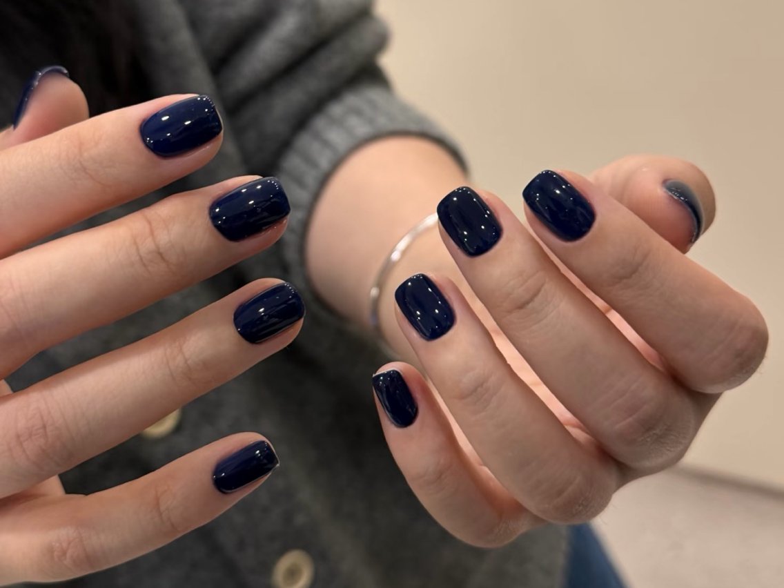 ネイル ブラウン フットネイル フレンチネイル グラデーション 氷ネイル・うるうるネイル ハンドネイル Mixx Nail_ Studioのネイルデザイン