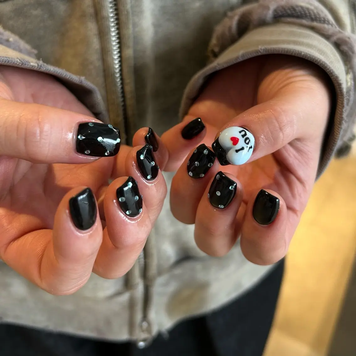 ネイル SEINA_ NAIL🐈‍⬛💗のネイルデザイン