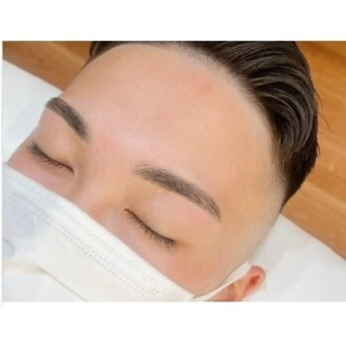 メンズ限定🧑‍💼美眉スタイリング［眉ワックス+メイク込み］🧸の写真