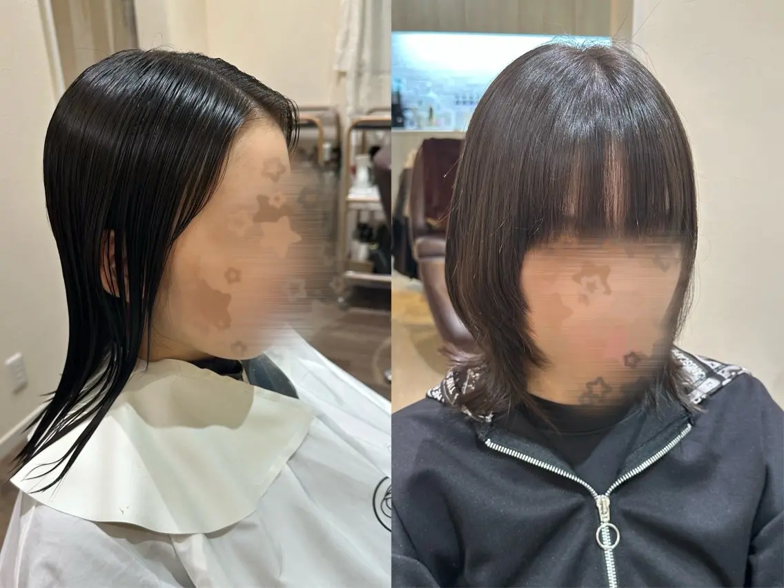 ミディアム chihana 🦋のヘアスタイル