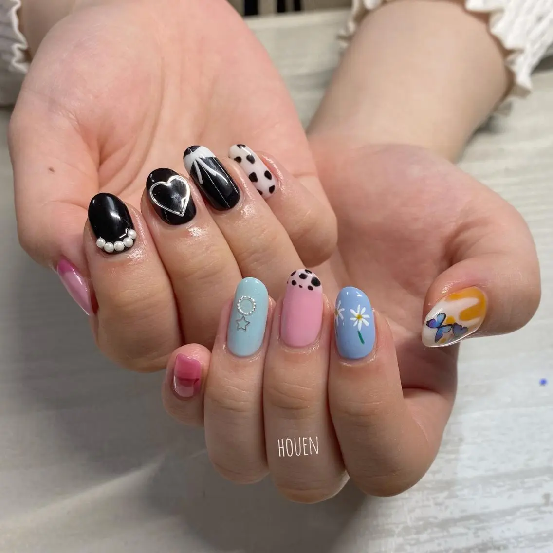 ネイル 持ち込み I pinknail 韓国風·持ち込み専門のネイルデザイン