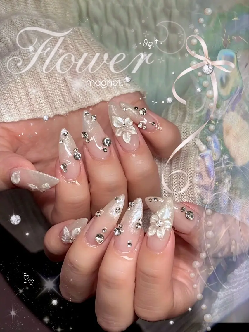 ネイル マグネットネイル ワンホンネイル ハンドネイル nailsalon popoのネイルデザイン