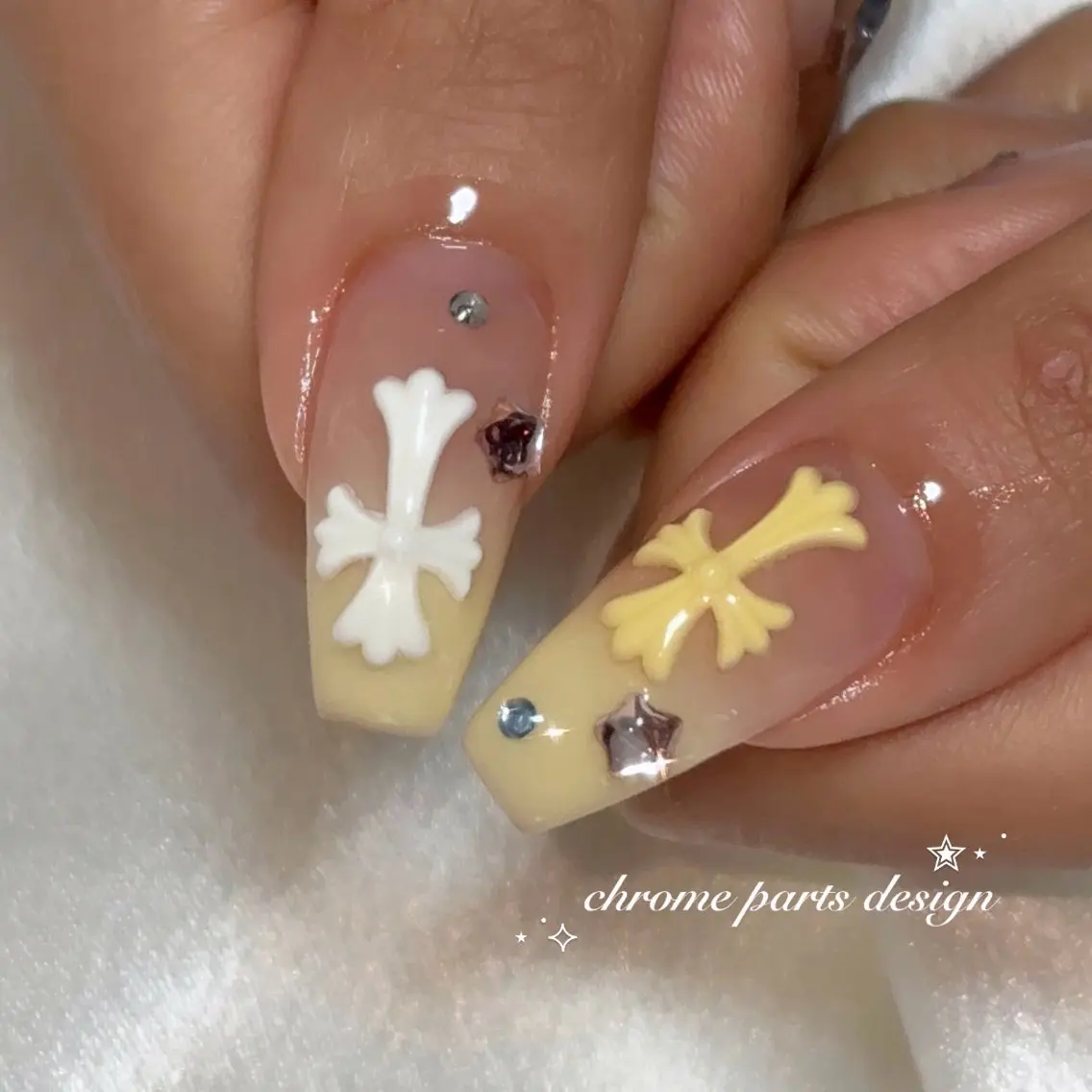 ネイル ハンドネイル Blanche mimi.u_aのネイルデザイン