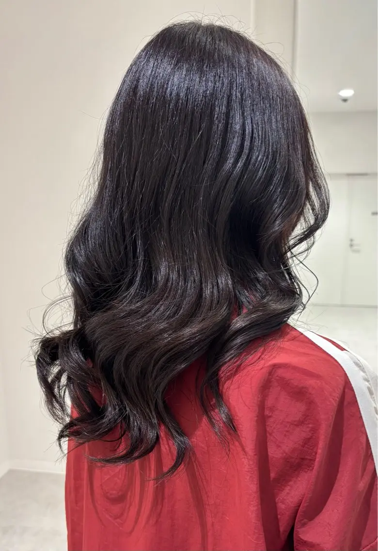 セミロング カラー ヘアカラー ヘアアレンジ🎀💕 紗里菜のヘアスタイル