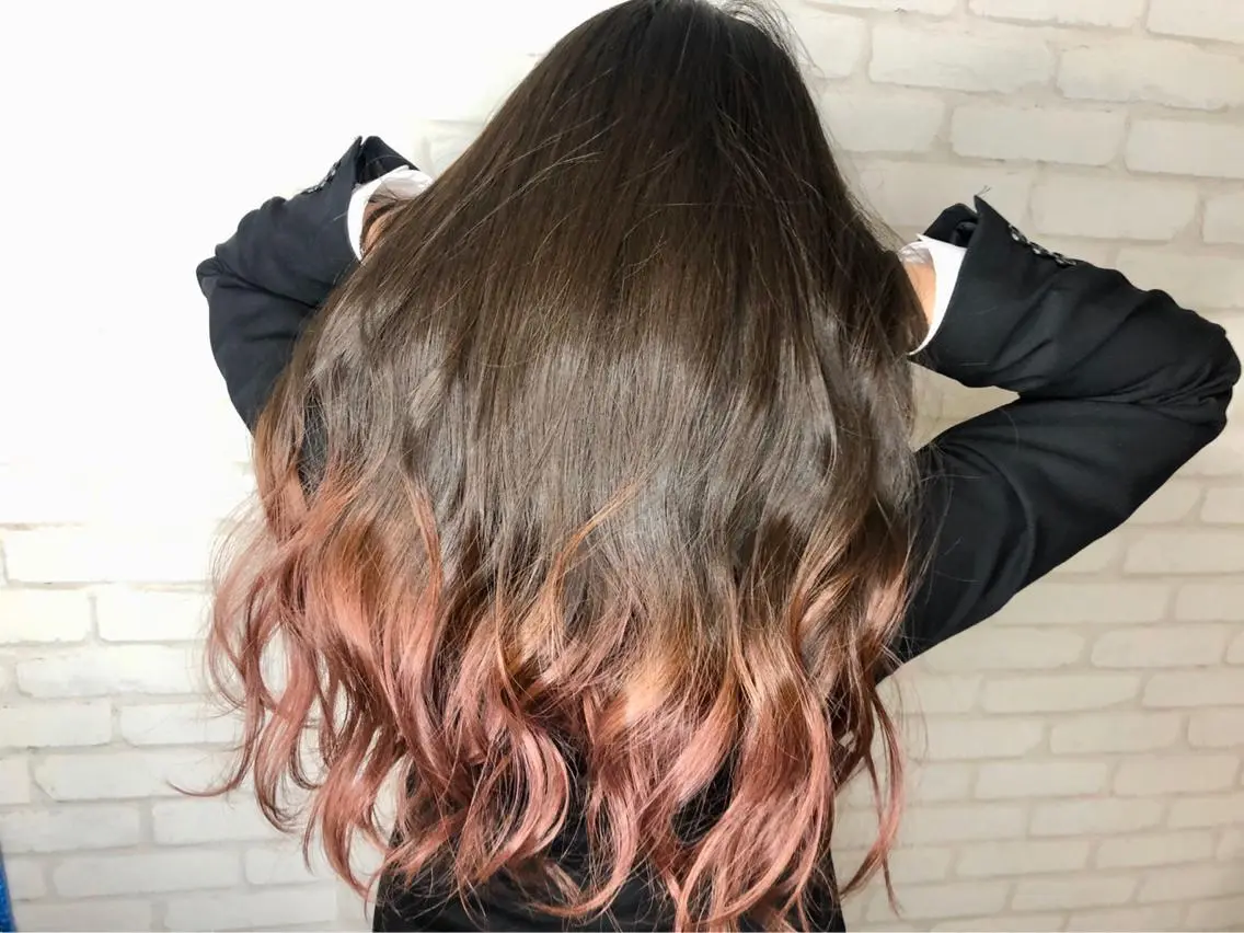 ロング カラー くせ毛多毛特化 高橋　淳のヘアスタイル