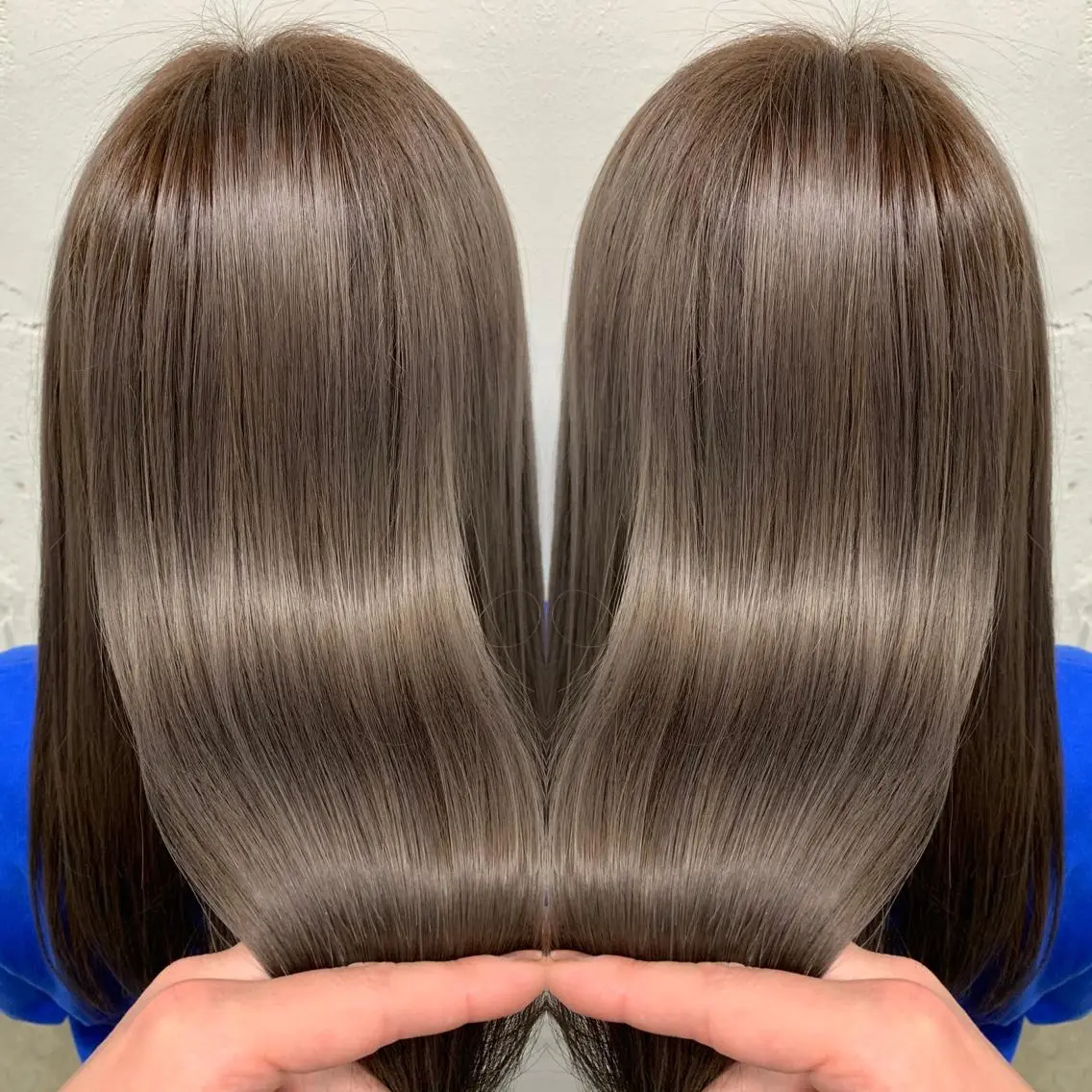 セミロング カラー ヘアアレンジ 髪質改善 トリートメント トリートメント 🎨カラー満足度 500%💫ヅル💫のヘアスタイル