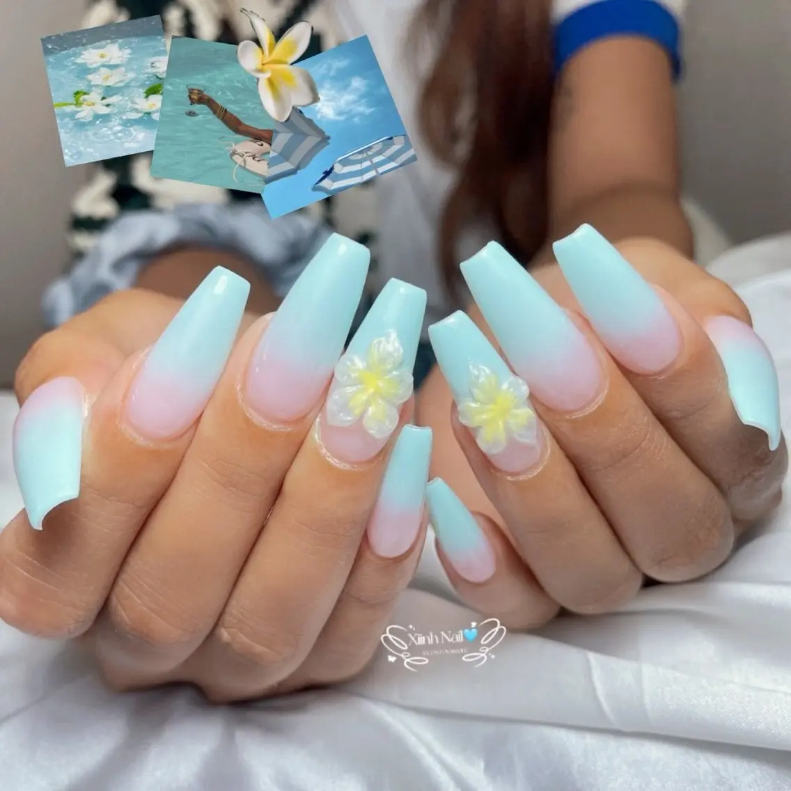 ネイル フラワーネイル ハンドネイル XIINH NAIL SALONのネイルデザイン