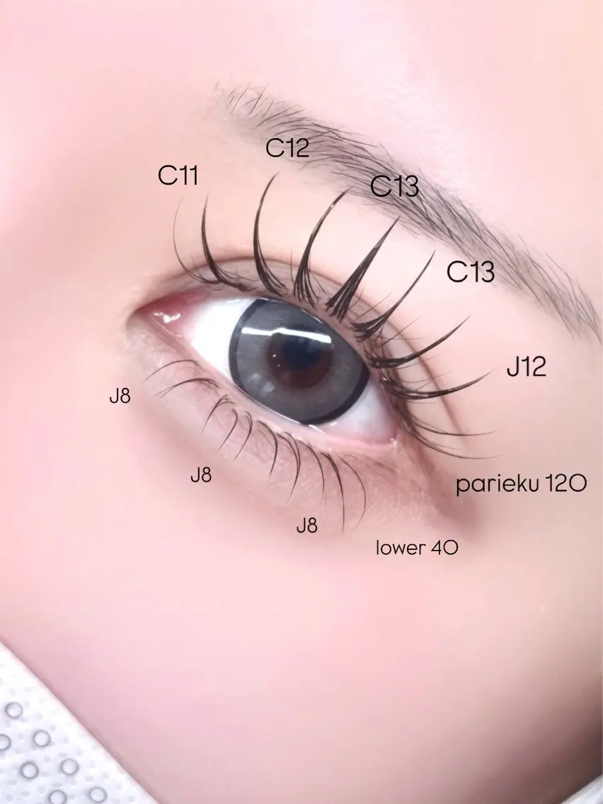 マツエク・マツパ マツエク eyelist syuriのマツエク・マツパデザイン