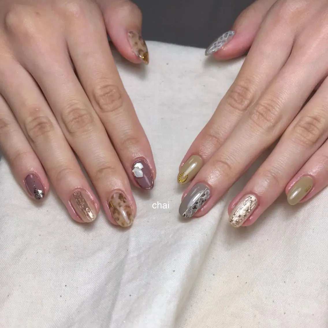 ネイル ハンドネイル chai nail _ai📍鶴橋/桃谷のネイルデザイン